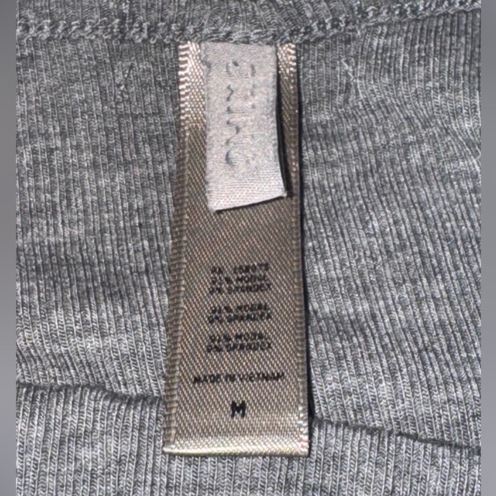 SKIMS Ribbed StretchyGray Maxi Dress Medium - Picture 11 of 11